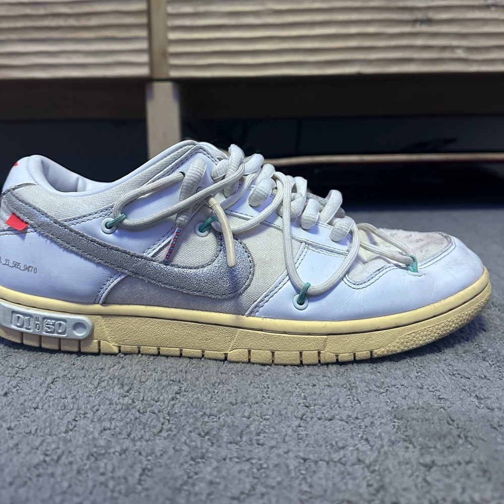 OFF WHITE Dunks WHITE  10.5